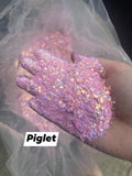 Iridescent Chunky Mix: Piglet