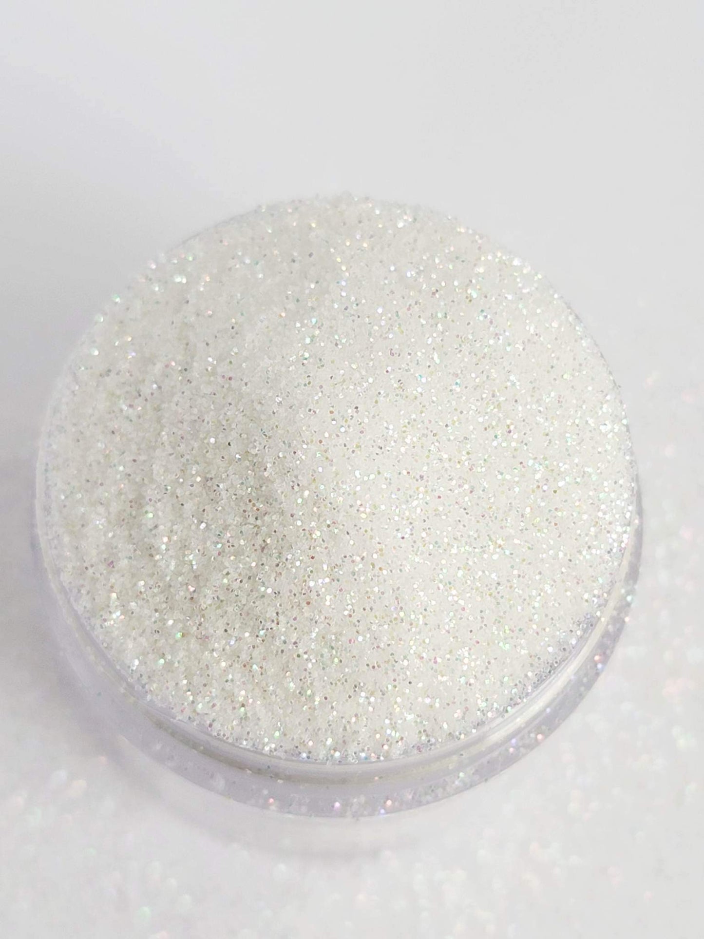 Fine Iridescent Rainbow: White Out