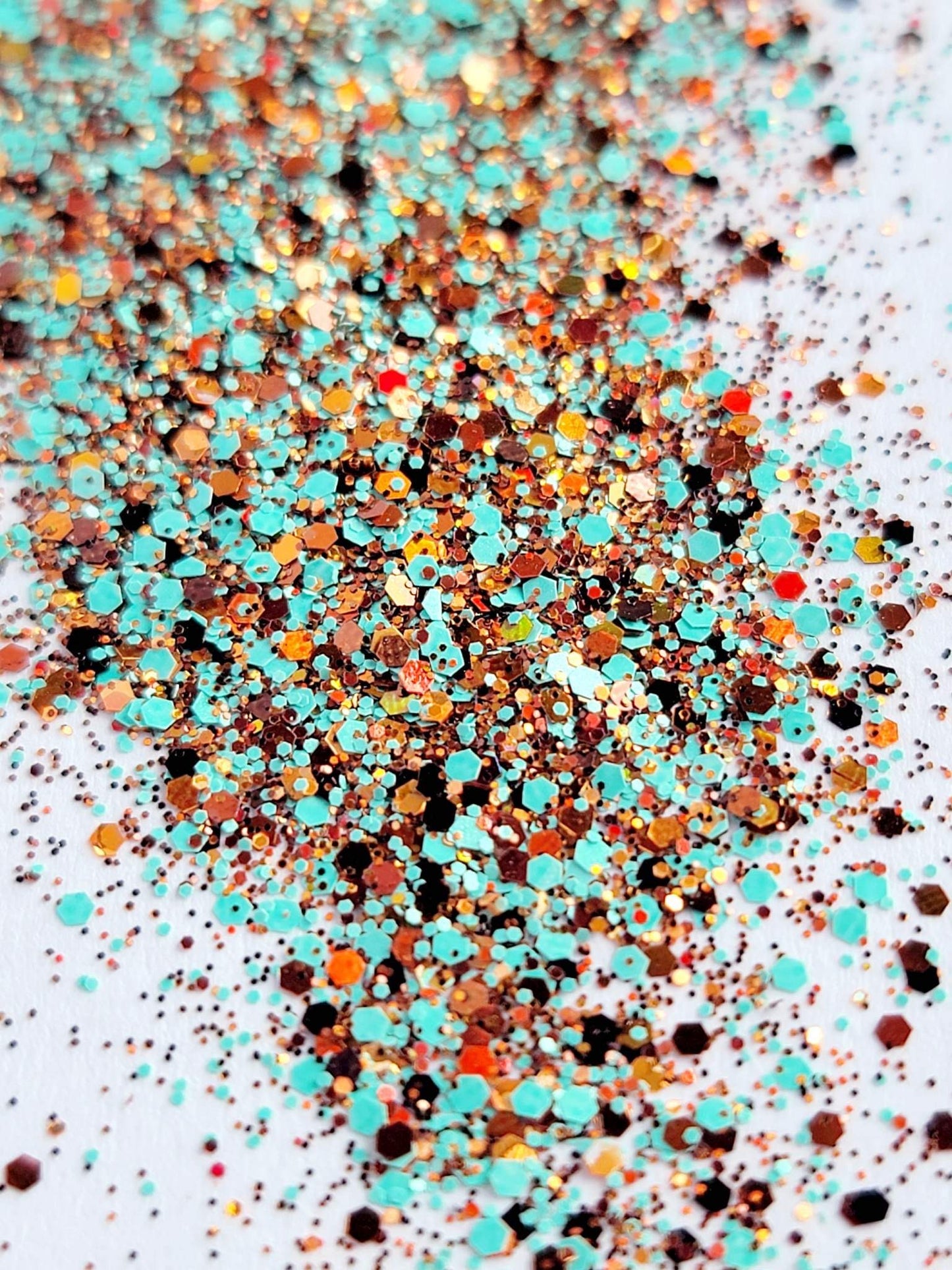 Custom Mini Chunky Mix: TURQUOISE JUNKIE