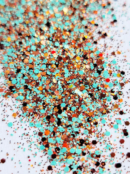 Custom Mini Chunky Mix: TURQUOISE JUNKIE
