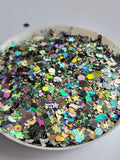 Holographic Chunky Mix Interstellar Collection: Titan