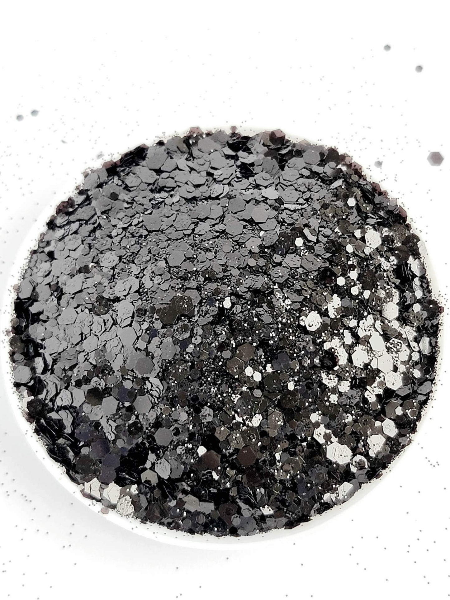 Metallic Chunky Mix: Black Beauty