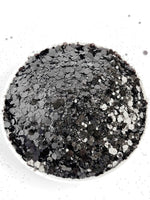 Metallic Chunky Mix: Black Beauty