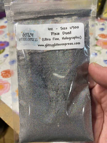 Holographic GLITTER DUST 1/500 Ultra Fine: Pixie Dust