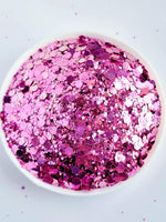 Metallic Chunky Mix: Bleeding Heart