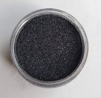 HOLOGRAPHIC ULTRA FINE GLITTER DUST 1OZ: Obsidian