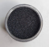 HOLOGRAPHIC ULTRA FINE GLITTER DUST 1OZ: Obsidian