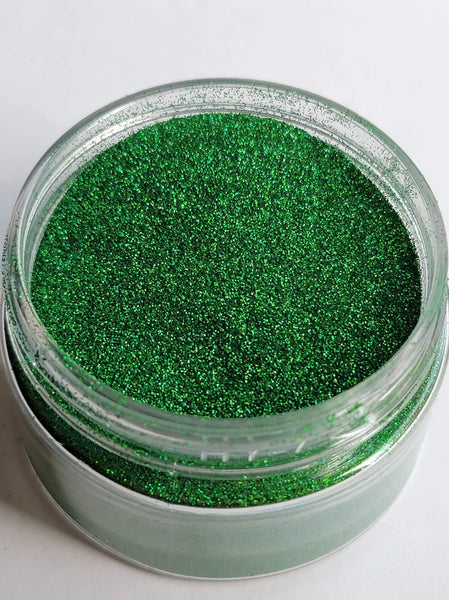 HOLOGRAPHIC ULTRA FINE GLITTER DUST 1OZ: Malachite