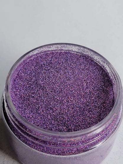 HOLOGRAPHIC ULTRA FINE GLITTER DUST 1OZ: Grape Quartz