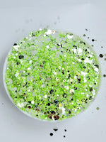 Iridescent Chunky Mix: Lime A Rita