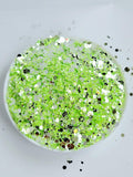 Iridescent Chunky Mix: Lime A Rita