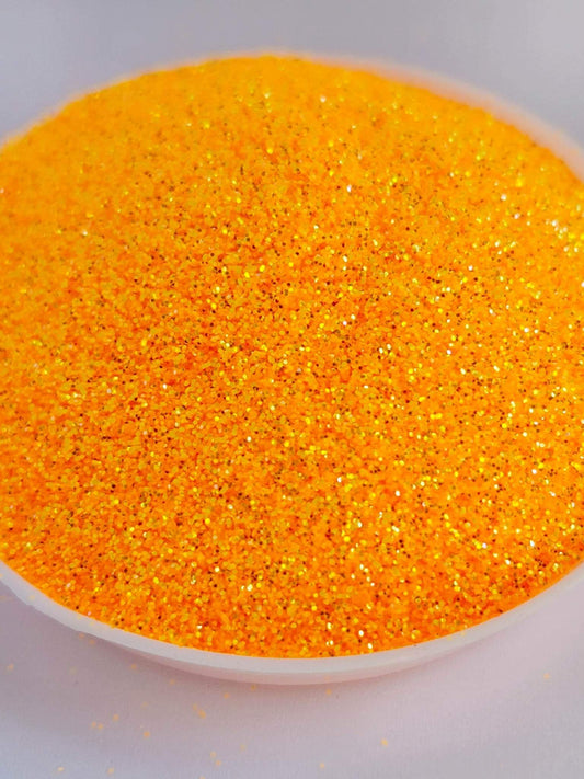 Fine Lux Iridescent: Orange Sherbet