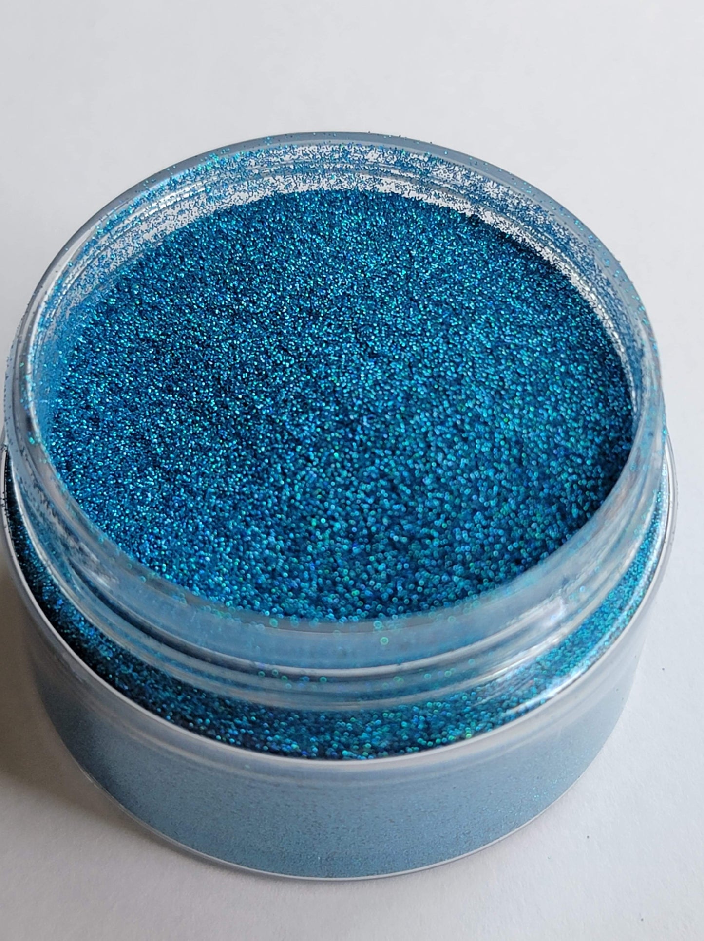 HOLOGRAPHIC ULTRA FINE GLITTER DUST 1OZ: Sapphire