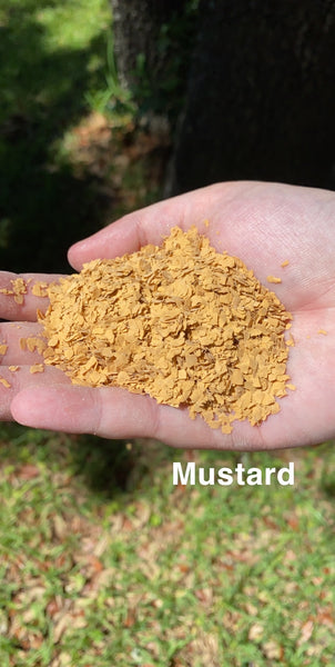 Man Glitter: Mustard