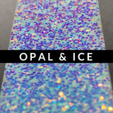 Medium Chunky 1/40: Opal & Ice
