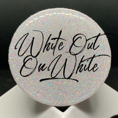 Fine Iridescent Rainbow: White Out